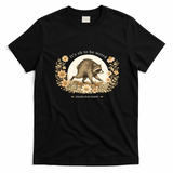 Jimothy From Seattle It’s OK To Be Weird Raccoon T-Shirt - Black