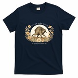 Jimothy From Seattle It’s OK To Be Weird Raccoon T-Shirt - Navy Blue