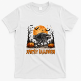 Jimothy Halloween Funny Viral Raccoon T-Shirt - White