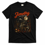 Jimothy Halloween Raccoon Seattle Spooky Season T-Shirt - Black