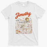 Jimothy Halloween Raccoon Seattle Spooky Season T-Shirt - White