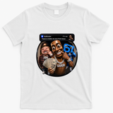 John Pork Tung Tung Tung Sahur 67 Meme Funny Brainrot T-Shirt - White