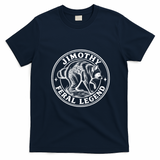 Jimothy Raccoon Funny Viral Meme Seattle Trash Panda T-Shirt - Navy Blue