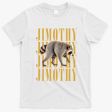 Jimothy Raccoon T-Shirt - White