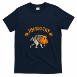 Jimothy Raccoon Jim-Boo-Thy Halloween T-Shirt - Navy Blue