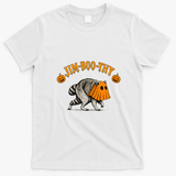 Jimothy Raccoon Jim-Boo-Thy Halloween T-Shirt - White