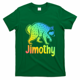 Jimothy Raccoon Meme Colorful  T-Shirt - Irish Green