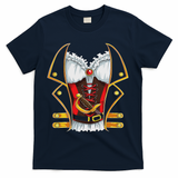 Jolly Roger Pirate Clothing Women Halloween T-Shirt - Navy