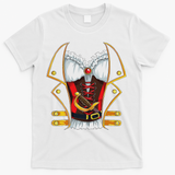 Jolly Roger Pirate Clothing Women Halloween T-Shirt - White