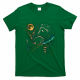 Jimothy Raccoon Seattle Feral Legend Moonlight T-Shirt - Irish Green