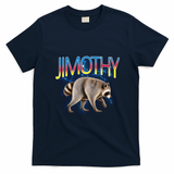 Jimothy Raccoon Viral Seattle Feral Legend Meme Cute Funny T-Shirt - Navy Blue