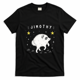 Jimothy Raccoon Viral Trend T-Shirt - Black