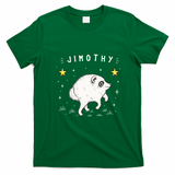 Jimothy Raccoon Viral Trend T-Shirt - Irish Green
