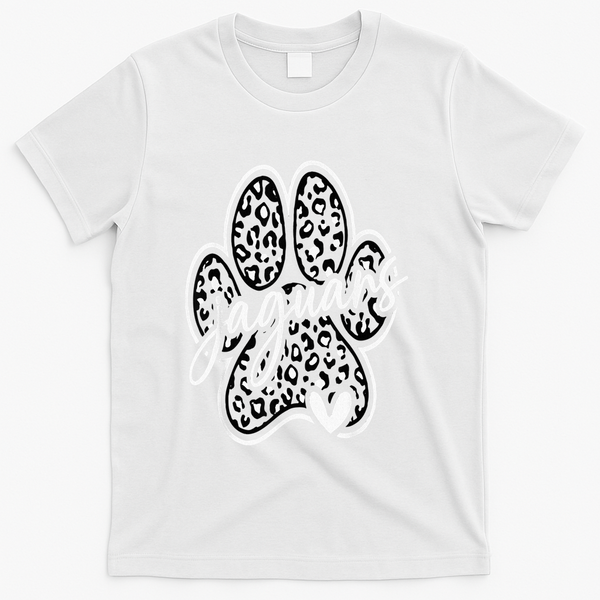 Jaguars School Spirit Team Pride Back To School T-Shirt - White