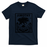 Jimothy Trendy Viral Raccoon Meme T-Shirt - Navy Blue