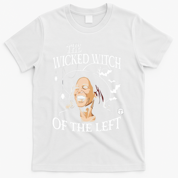 Kamala Harris The Wicked Witch Of The Left Halloween T-Shirt - White