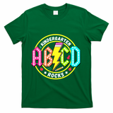 Kindergarten Rocks Back To School T-Shirt - Green