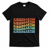 Kindergarten Teacher First Day School Back To School T-Shirt - Black