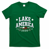 Lake America 2026 USA T-Shirt - Irish Green