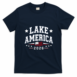 Lake America 2026 USA T-Shirt - Navy Blue