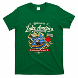 Lake America Canada Satire Eagle Ontario Political Humor T-Shirt - Irish Green