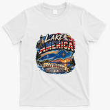 Lake America Vintage Style Formerly Ontario T-Shirt - White