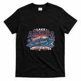 Lake America Vintage T-Shirt - Black