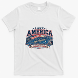 Lake America Vintage T-Shirt - White