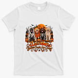 Labradors Because People Are Creepy Halloween Dogs Costume T-Shirt - White