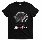 Love Jimothy Raccoon T-Shirt - Black