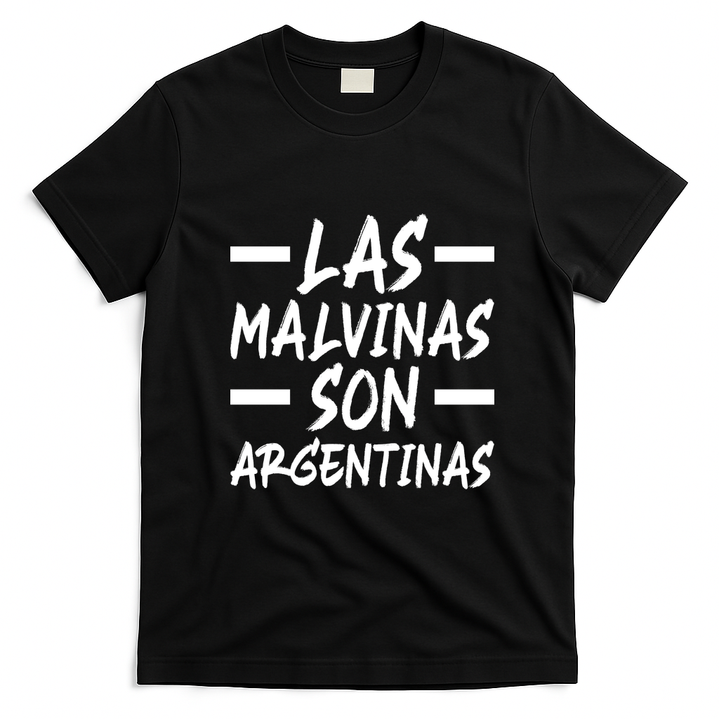 Las Malvinas Son Argentinas T-Shirt - Black