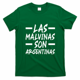 Las Malvinas Son Argentinas T-Shirt - Irish Green