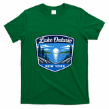 Lake Ontario New York Vintage T-Shirt - Irish Green