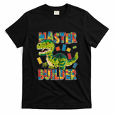 Master Builder T-Rex Dinosaur T-Shirt - Black