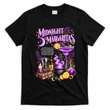 Mignight Margaritas Witchy Cocktail Potion T-Shirt - Black