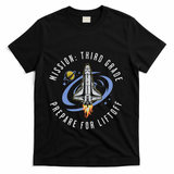 Mission Third Grade Space Rocket Back To School Vi T-Shirt - Black