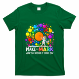 Make Your Mark Happy Dot Day Polka T-Shirt - Irish Green