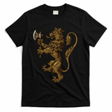 Norwegian Coat Of Arms Norway Lion T-Shirt - Black