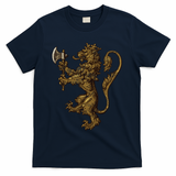 Norwegian Coat Of Arms Norway Lion T-Shirt - Navy