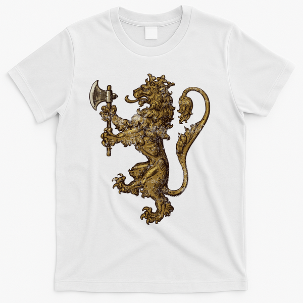 Norwegian Coat Of Arms Norway Lion T-Shirt - White