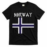 Norway Norwegian Flag T-Shirt - Black
