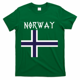 Norway Norwegian Flag T-Shirt - Green