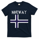 Norway Norwegian Flag T-Shirt - Navy