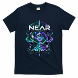 NEAR The Agent Economy Fast Sharded Limitless Graphic T-Shirt - Navy Blue