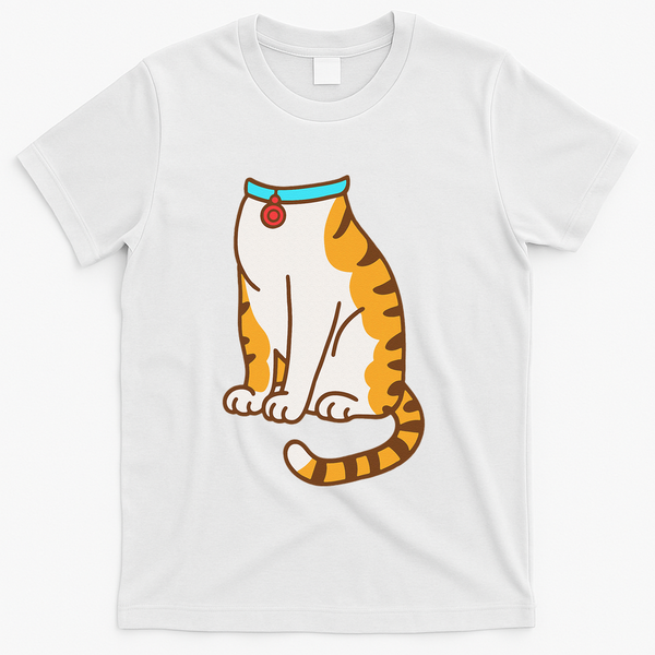 Orange Cat Women Orange Cat Costume Gift T-Shirt - White