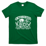 Oktoberfest German Beer Festival Pretzel Gift T-Shirt - Irish Green