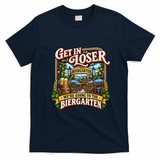 Oktoberfest Get In Loser Gift For German Beer Drinking T-Shirt - Navy Blue