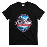 Original Lake America Lake Ontario EST 2026 T-Shirt - Black