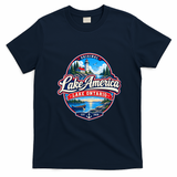 Original Lake America Lake Ontario EST 2026 T-Shirt - Navy Blue
