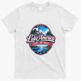 Original Lake America Lake Ontario EST 2026 T-Shirt - White